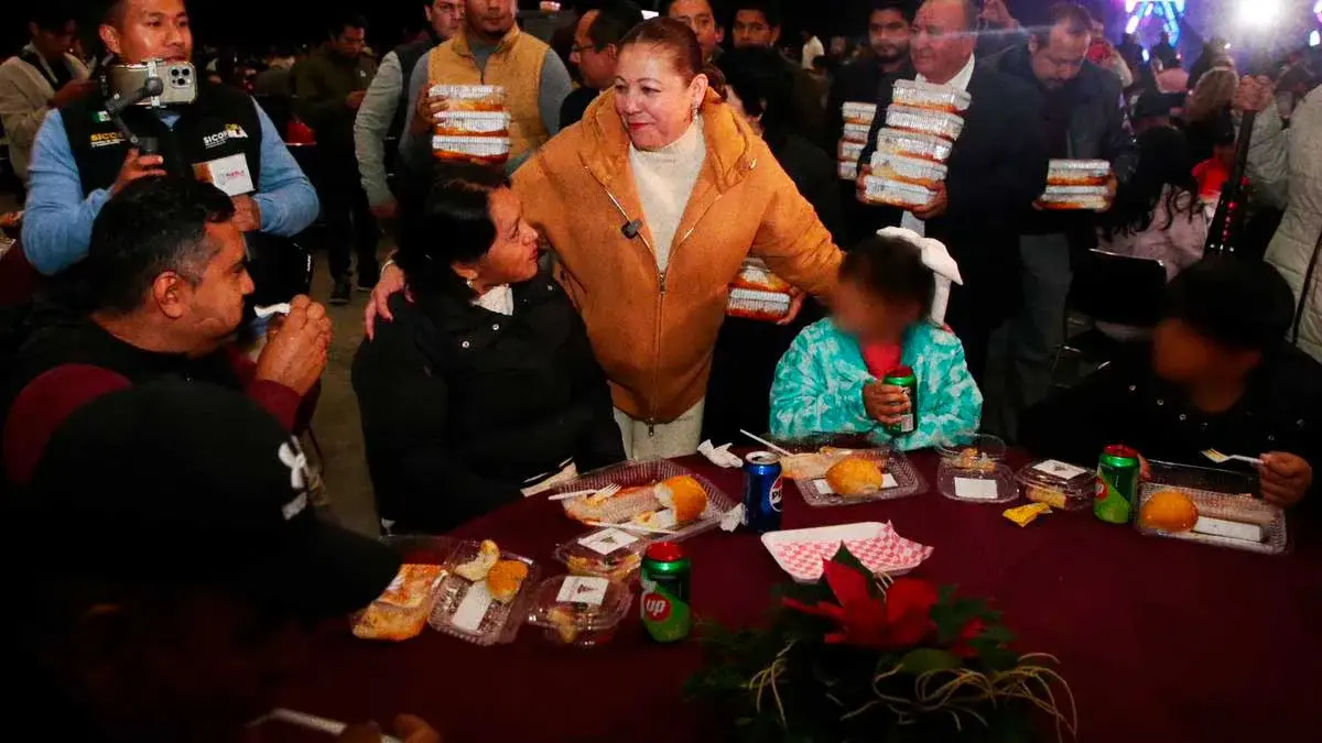 Cena de Fin de Año 2025 del Gobierno de Puebla; Laura Artemisa García Chávez encabezó el evento