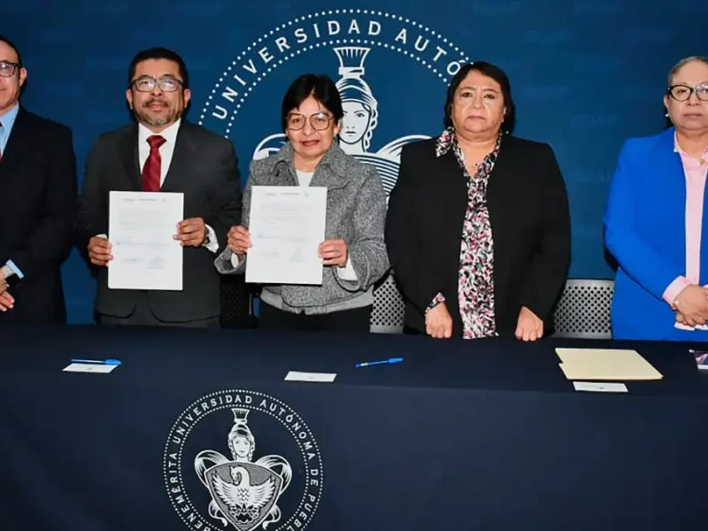 Firman convenio BUAP y la Secretaría Anticorrupción y Buen Gobierno del Estado de Puebla