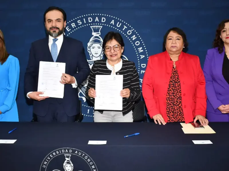 Firman convenio BUAP y la Auditoría Superior del Estado de Puebla