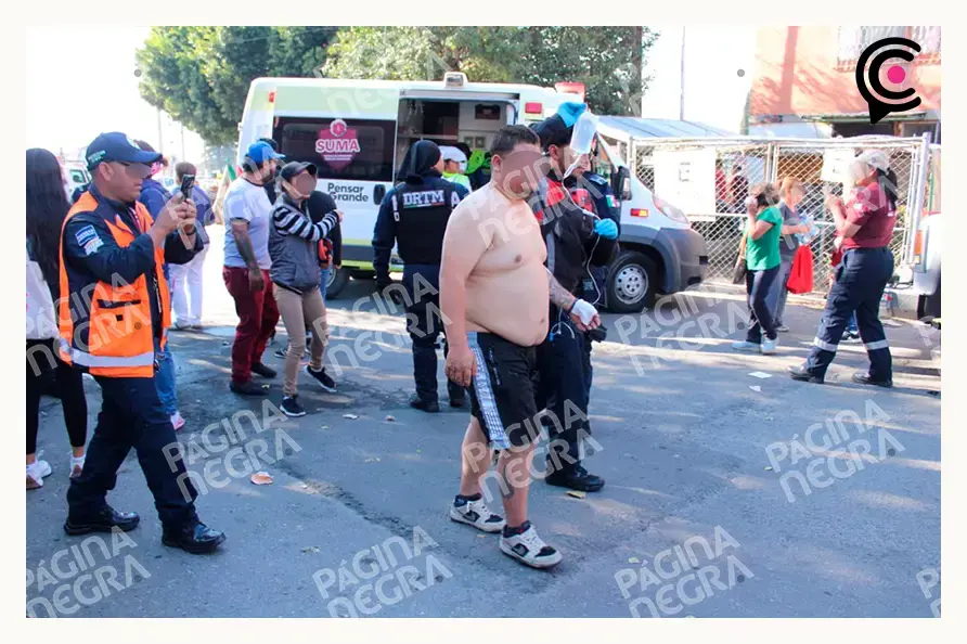 Explosión por fuga gas en puesto de birria deja 14 heridos en Puebla