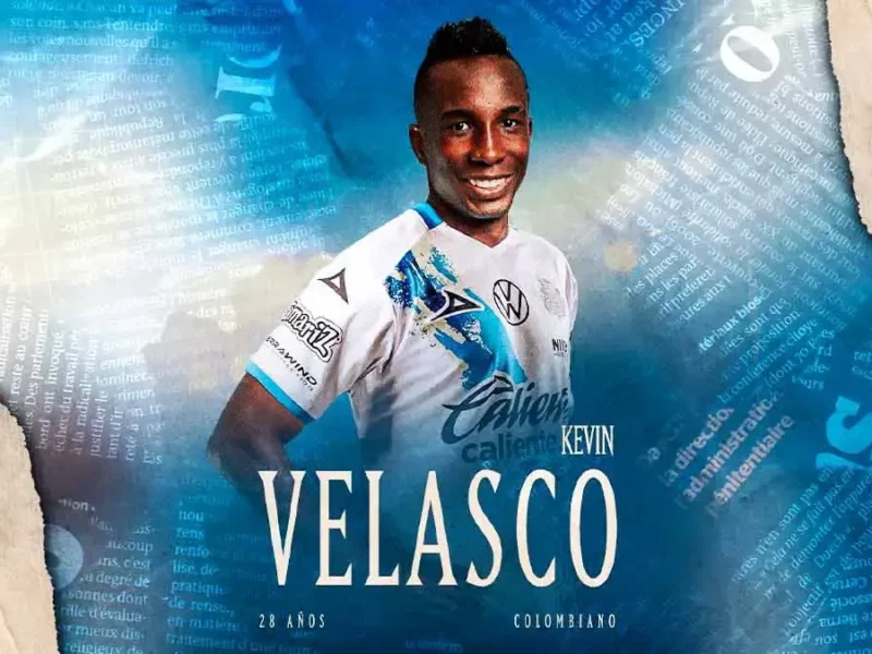 Kevin Velasco regresa al Club Puebla tras concluir su préstamo con Atlético Paranaense