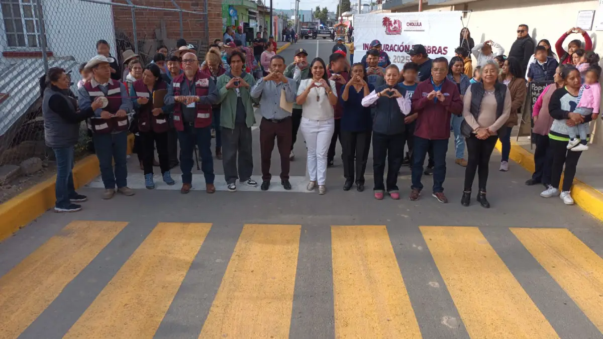 Con acciones concretas, Tonantzin Fernández impulsa la transformación urbana de San Pedro Cholula