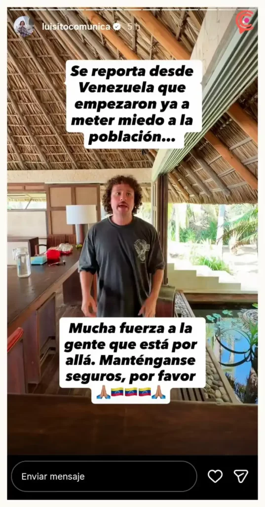 Reacciones de celebridades ante la captura de Nicolás Maduro por autoridades de EE.UU.