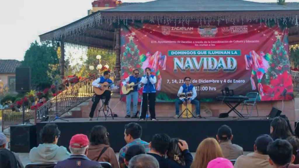 Mi Navidad en Zacatlán cierra con broche de oro con la academia de música GB Roell