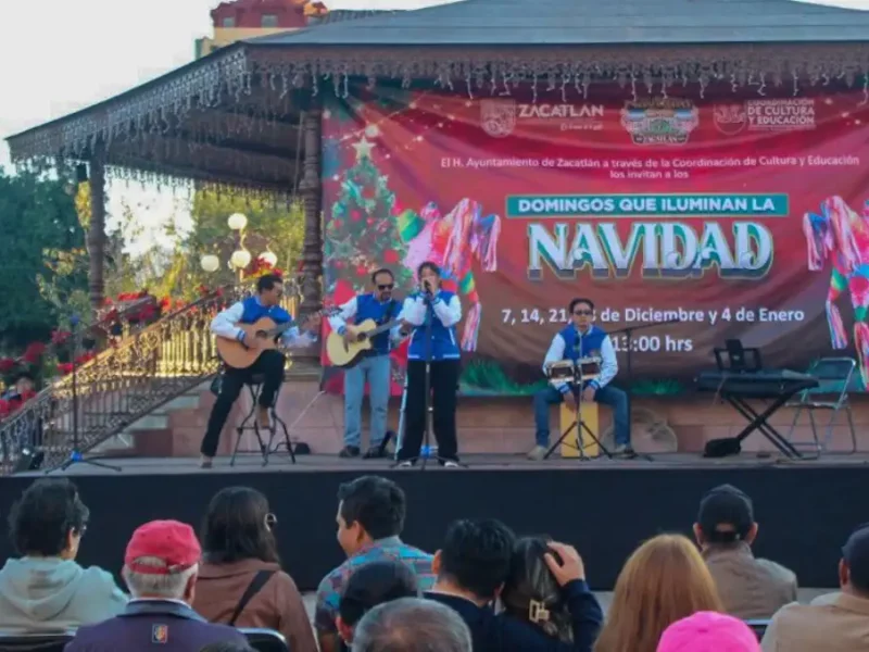 Mi Navidad en Zacatlán cierra con broche de oro con la academia de música GB Roell