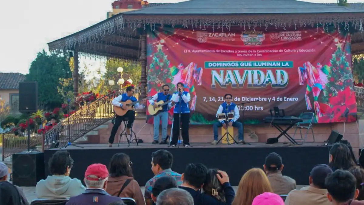 Mi Navidad en Zacatlán cierra con broche de oro con la academia de música GB Roell