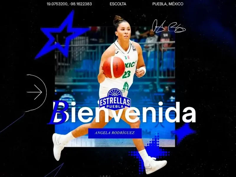Estrellas de Puebla presentan a Ángela Rodríguez como su primera contratación oficial