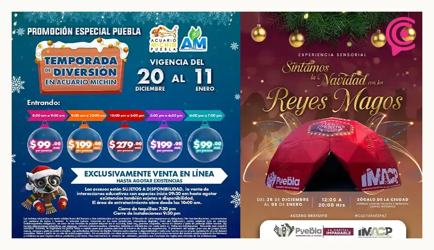 Guía de eventos en Puebla para festejar el Día de Reyes Magos 2026