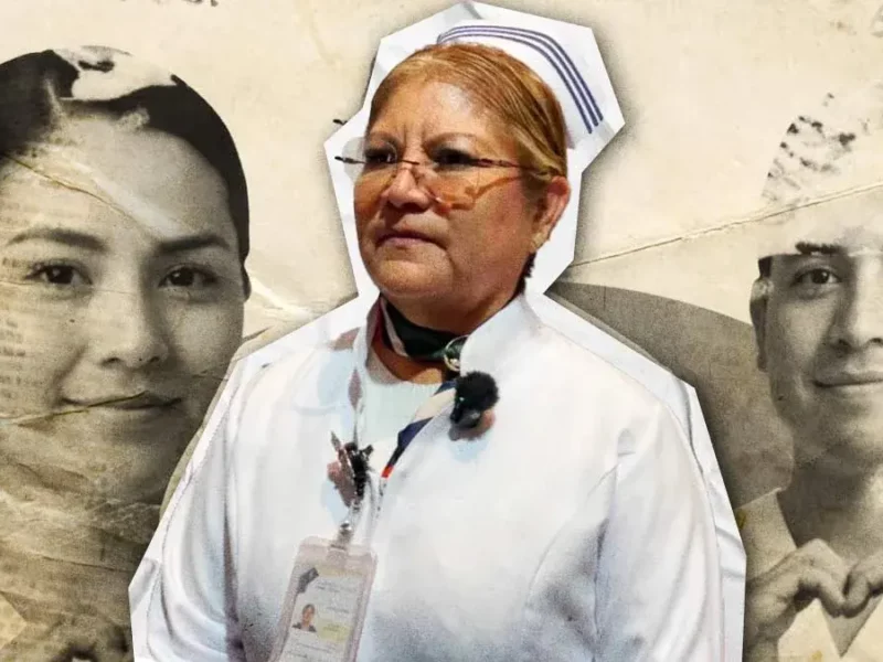 María Serena Álvarez venció al machismo y hoy es enfermera con 43 años de servicio