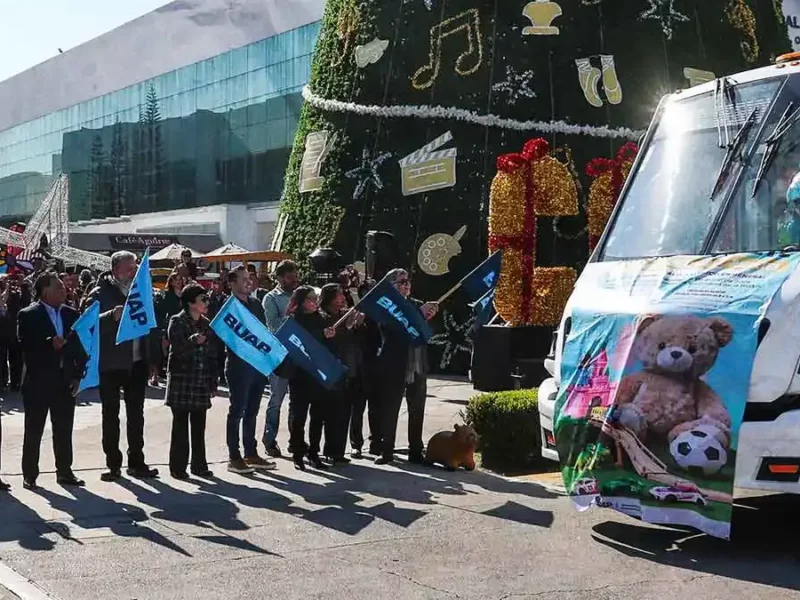 BUAP festeja Reyes Magos 2026 con 14 mil juguetes para la niñez poblana 