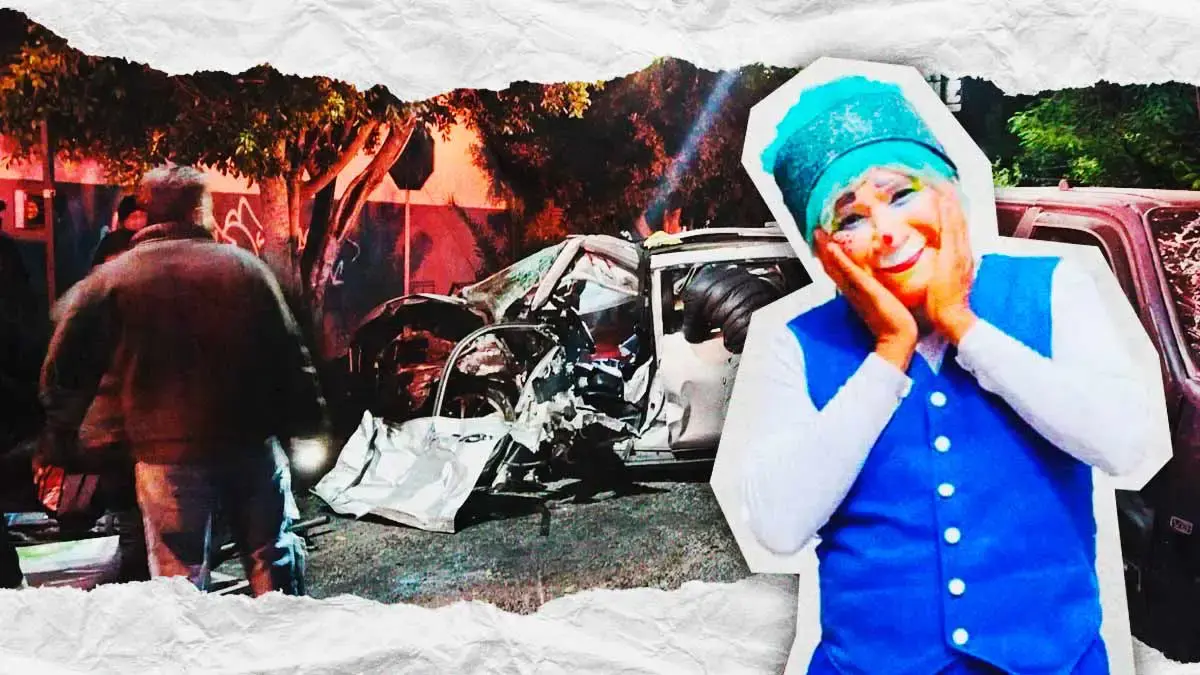 Secretario de Turismo de Tehuacán, “Payasito Choforito”, escapa tras accidente automovilístico; víctima quedó prensada