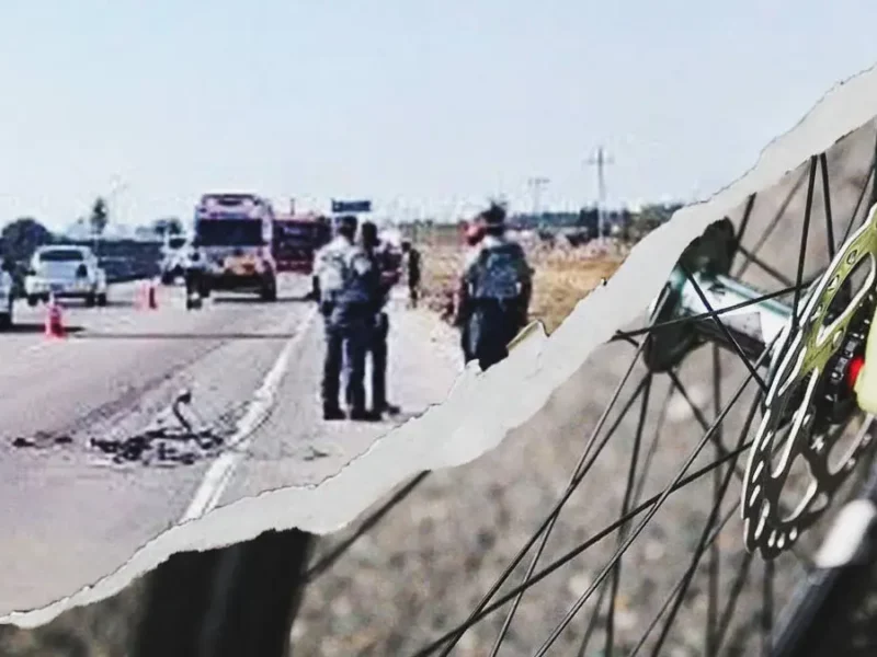 Ciclista murió atropellado en la autopista Puebla-Orizaba; responsable se dio a la fuga