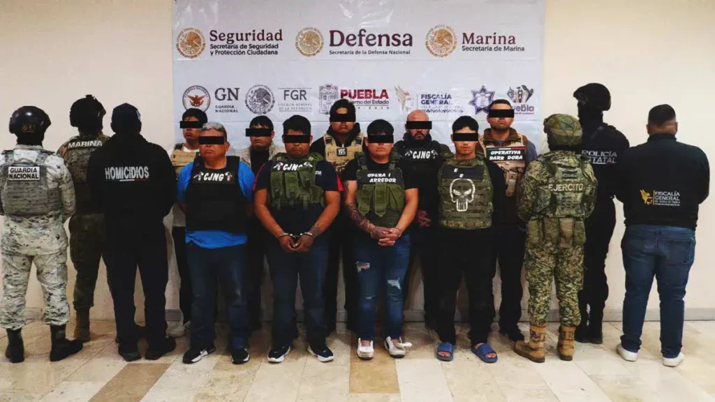 En un año, autoridades detuvieron a 35 miembros de la Operativa Barredora en Puebla