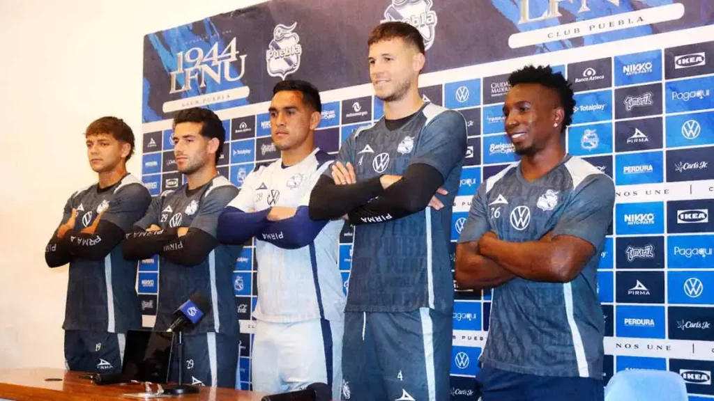 Club Puebla presenta oficialmente a sus cinco refuerzos rumbo al Clausura 2026