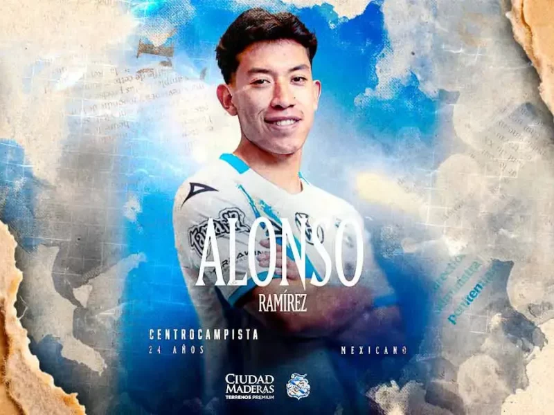 Club Puebla confirma fichaje de Alonso Ramírez para el arranque de Clausura 2026
