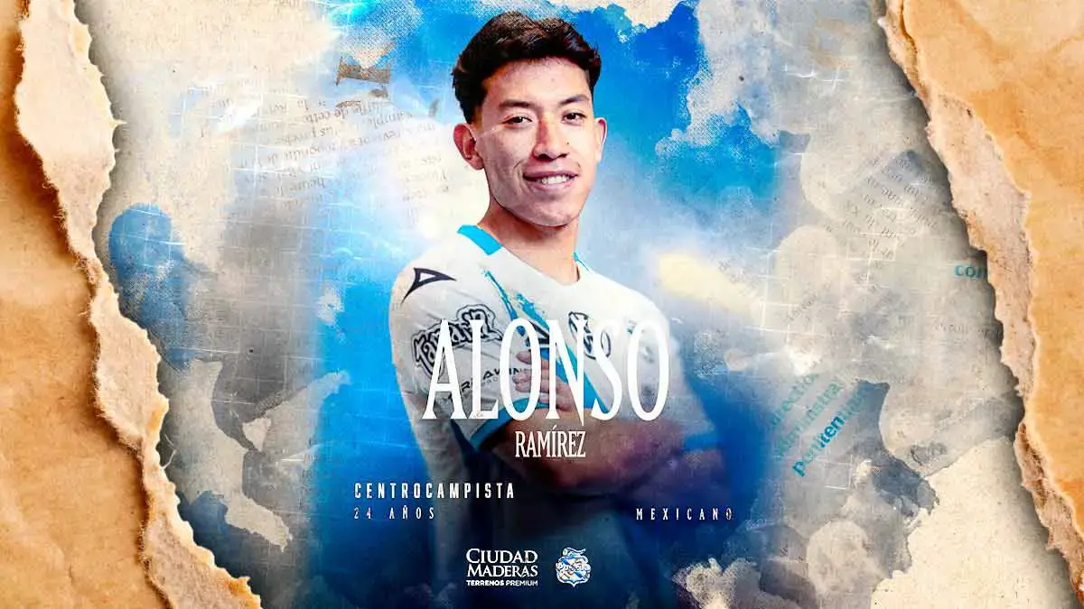 Club Puebla confirma fichaje de Alonso Ramírez para el arranque de Clausura 2026