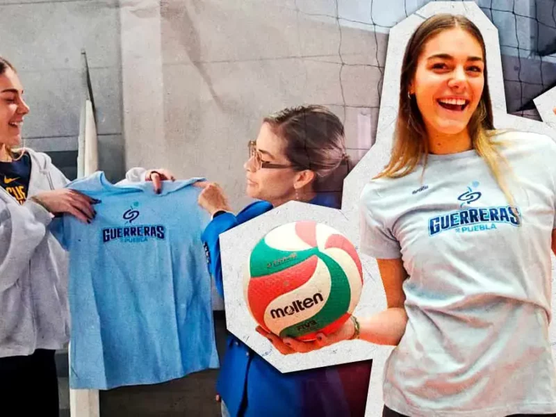 Guerreras de Puebla reciben a la jugadora alemana Chalina Lederer