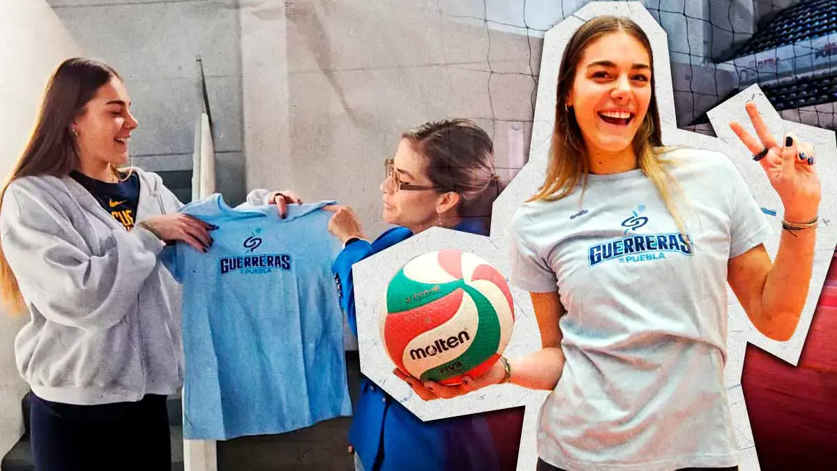 Guerreras de Puebla reciben a la jugadora alemana Chalina Lederer
