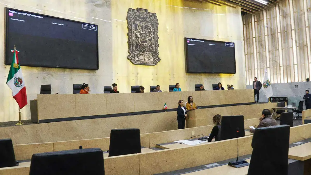Congreso de Puebla publica calendario de comparecencias 2026