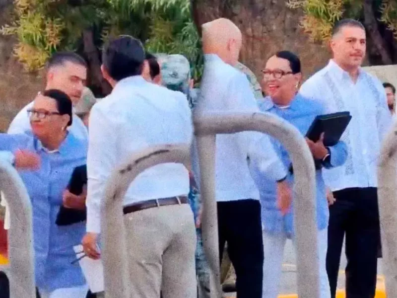 Tensión en el Gabinete de Seguridad, Rosa Icela Rodríguez ignoró a Omar García Harfuch en Guerrero