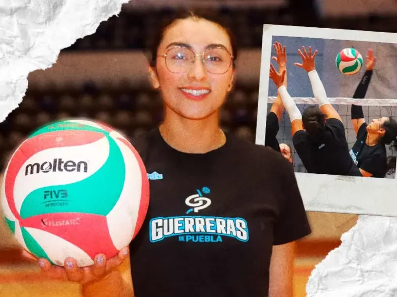 Cinthia Ayaquica, jugadora poblana, lista para debutar en la LVP profesional