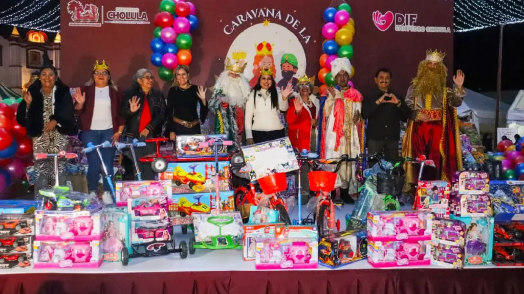Da inicio Tonantzin Fernández a la Caravana de la Transformación en San Pedro Cholula