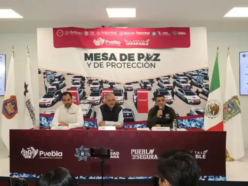Baja incidencia delictiva en Puebla capital ante implementación de estrategias de seguridad: SSC