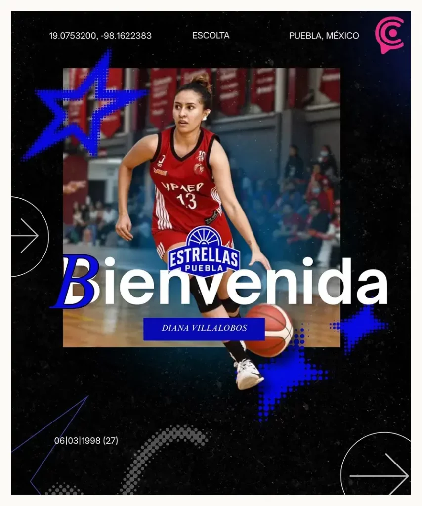 Diana Villalobos llega a las Estrellas de Puebla para temporada 2026