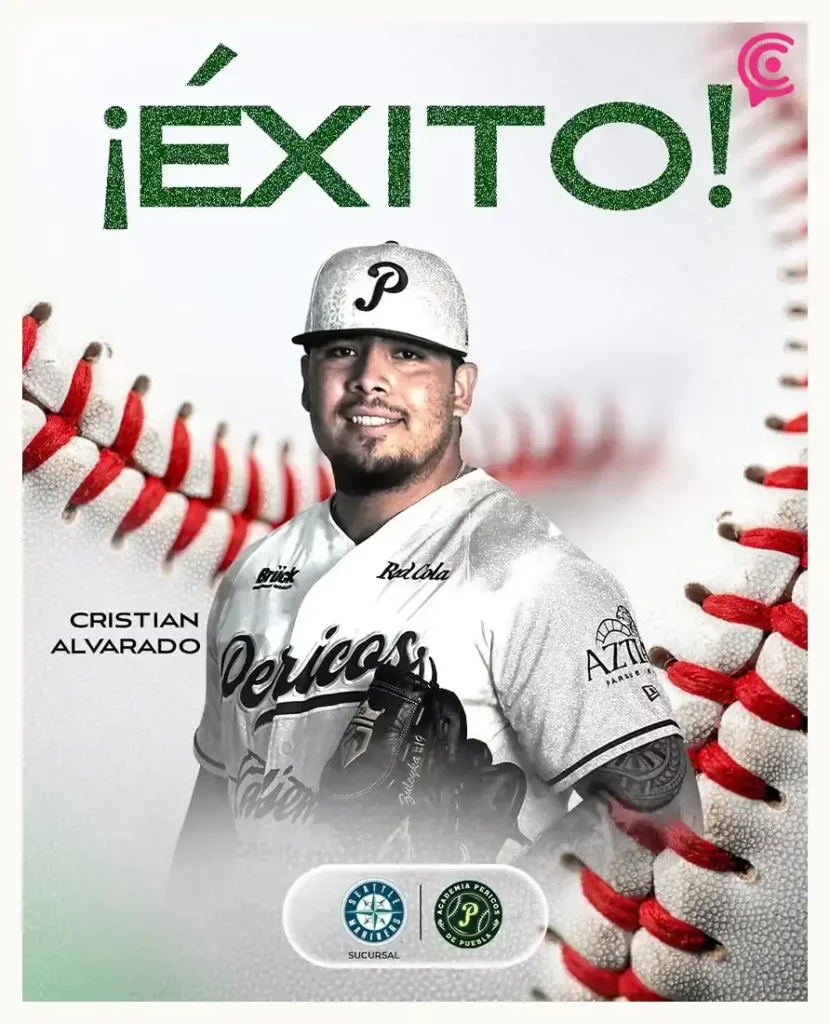 Marineros de Seattle fichan al pitcher poblano Cristian Alvarado