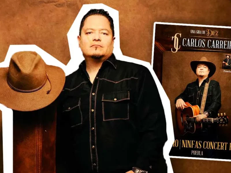 Carlos Carreira regresa a Puebla para presentar su nuevo álbum “Diez”