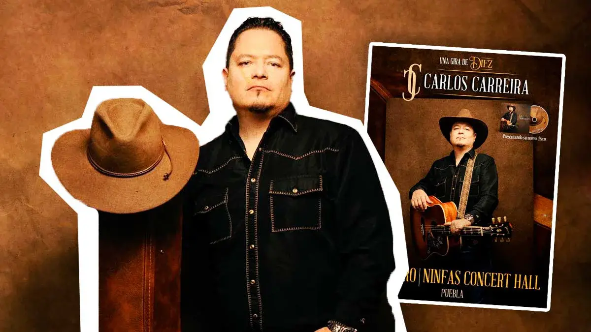 Carlos Carreira regresa a Puebla para presentar su nuevo álbum “Diez”