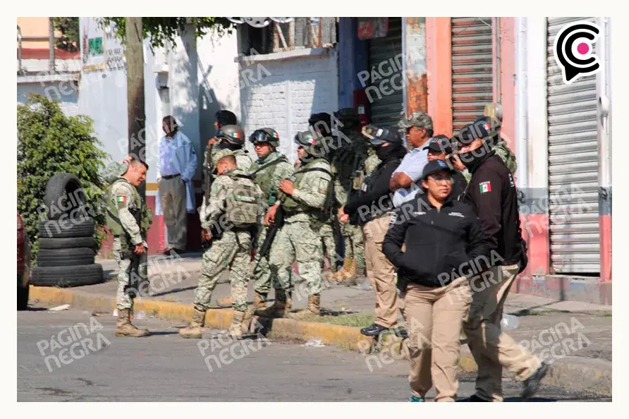 Montan operativo contra venta de autopartes robadas en la 46 Poniente, Puebla