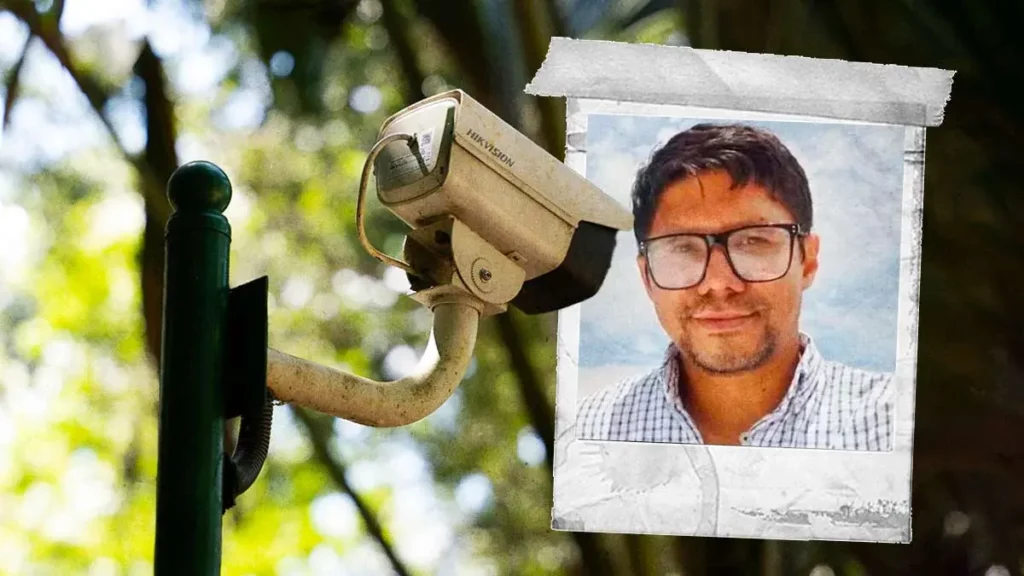 Cámaras captan desorientado al maestro de Ibero Puebla desaparecido en Nuevo León