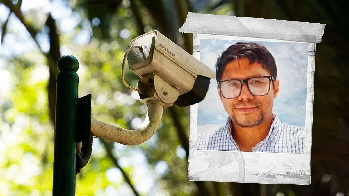 Cámaras captan desorientado al maestro de Ibero Puebla desaparecido en Nuevo León