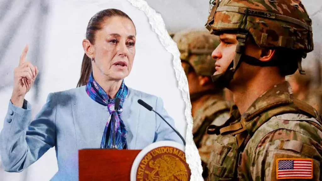 Claudia Sheinbaum rechaza ingreso de militares de Estados Unidos para combatir al crimen organizado