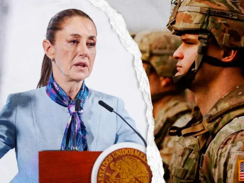 Claudia Sheinbaum rechaza ingreso de militares de Estados Unidos para combatir al crimen organizado
