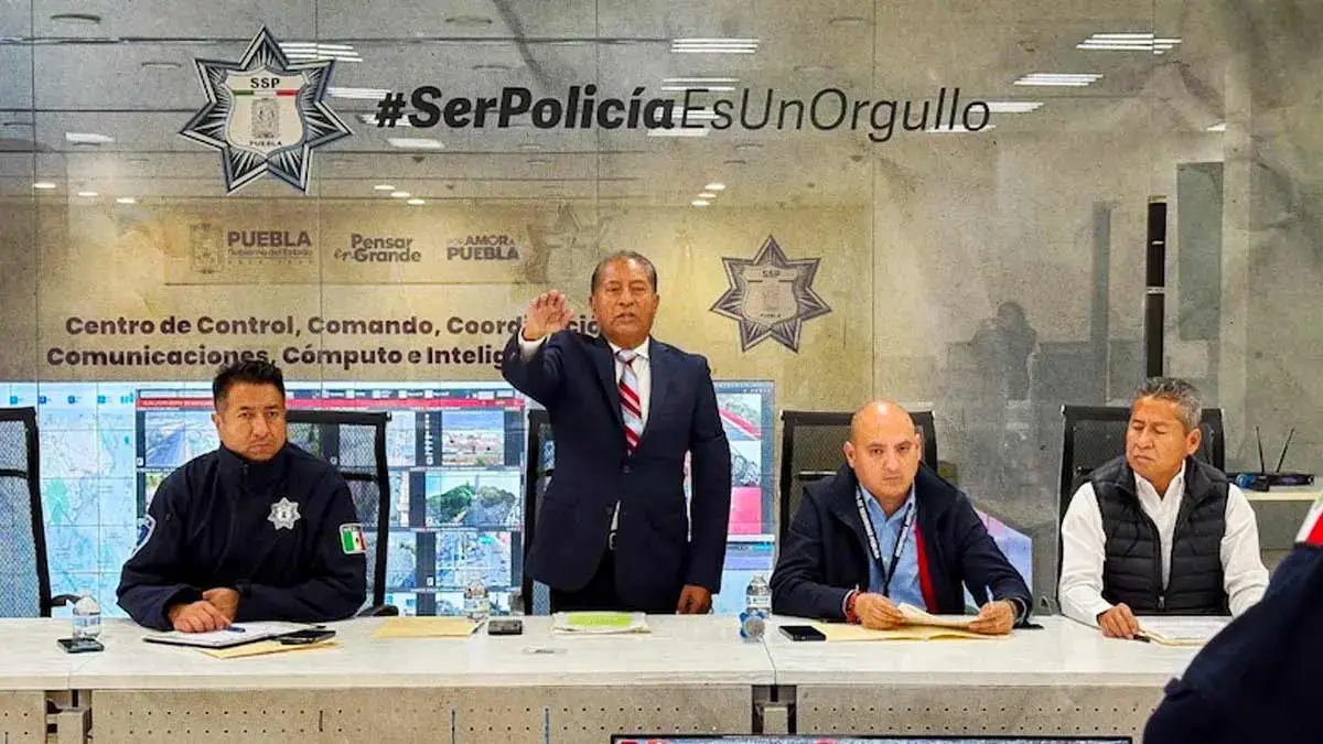 Llega Hipólito Osorio Serrano a dirección general de la Policía Auxiliar en Puebla 