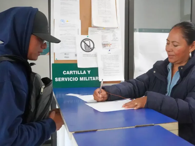 Continúa abierta la convocatoria para solicitar Cartilla de Servicio Militar Nacional en Texmelucan