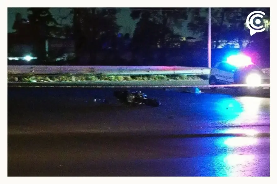 Motociclista murió por traumatismo craneoencefálico en Vía Corta a Santa Ana, Puebla