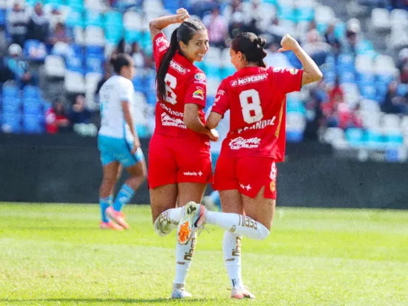 Club Puebla Femenil muestra mejoría, pero pierde ante Toluca en el Clausura 2026