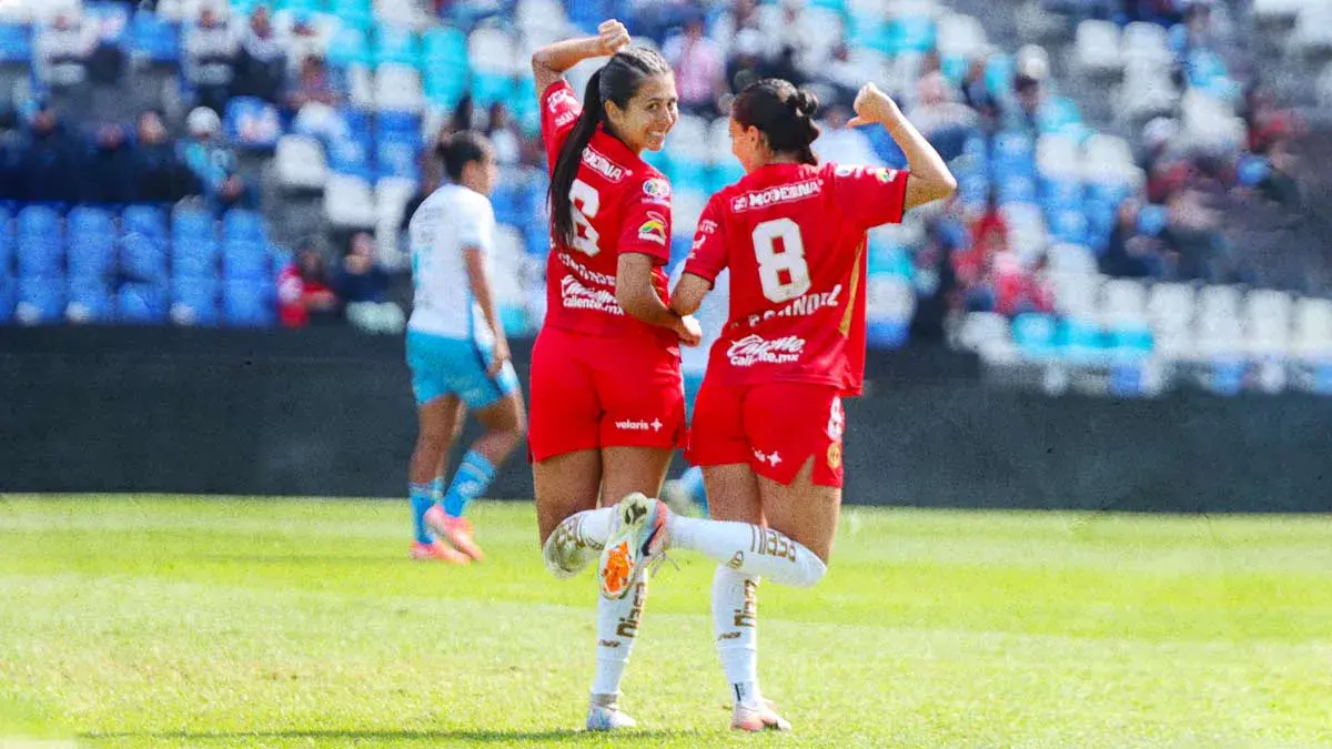 Club Puebla Femenil muestra mejoría, pero pierde ante Toluca en el Clausura 2026