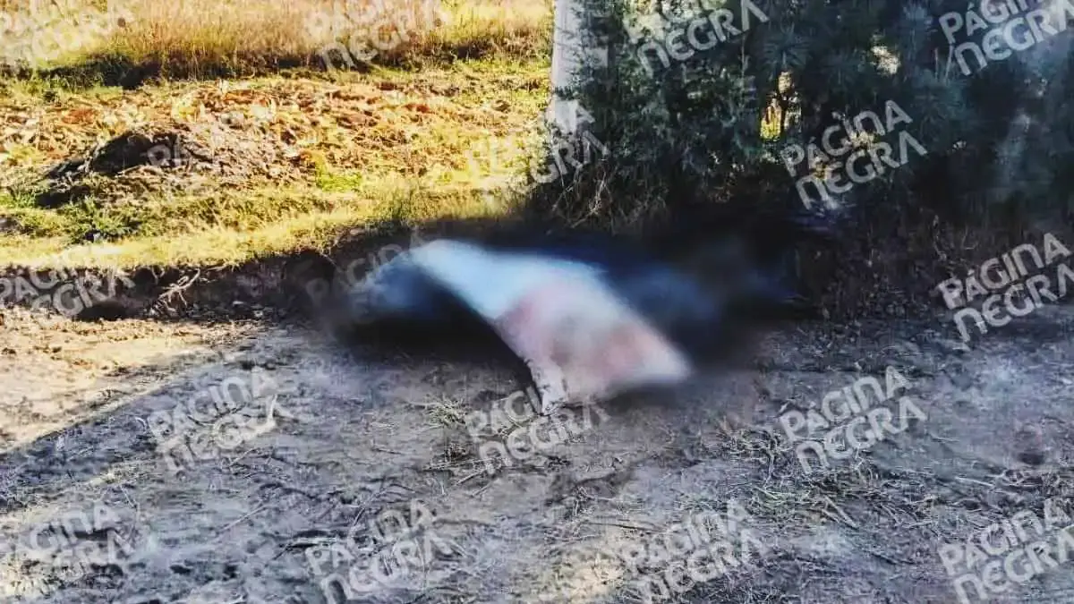 Abandonaron restos humanos embolsados con mensaje de amenaza en Santa Rita Tlahuapan, Puebla