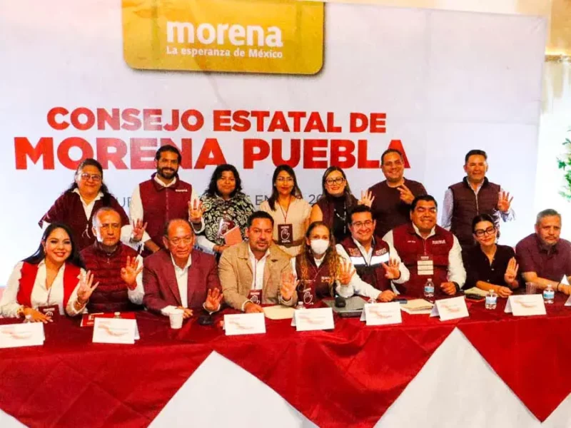 Morena Puebla presenta borrador de su Plan de Trabajo 2026 en San Pedro Cholula