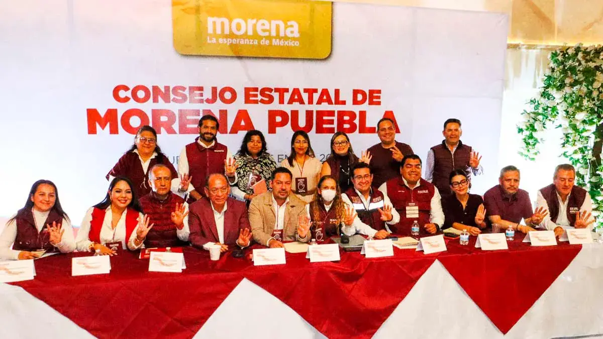 Morena Puebla presenta borrador de su Plan de Trabajo 2026 en San Pedro Cholula