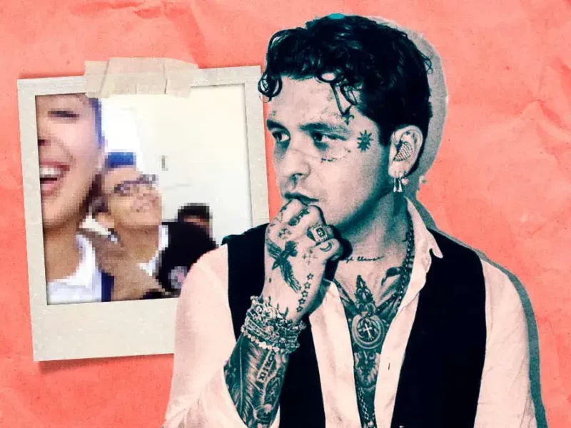 Exnovia de Christian Nodal revela fotos inéditas de cómo lucía el cantante en su adolescencia
