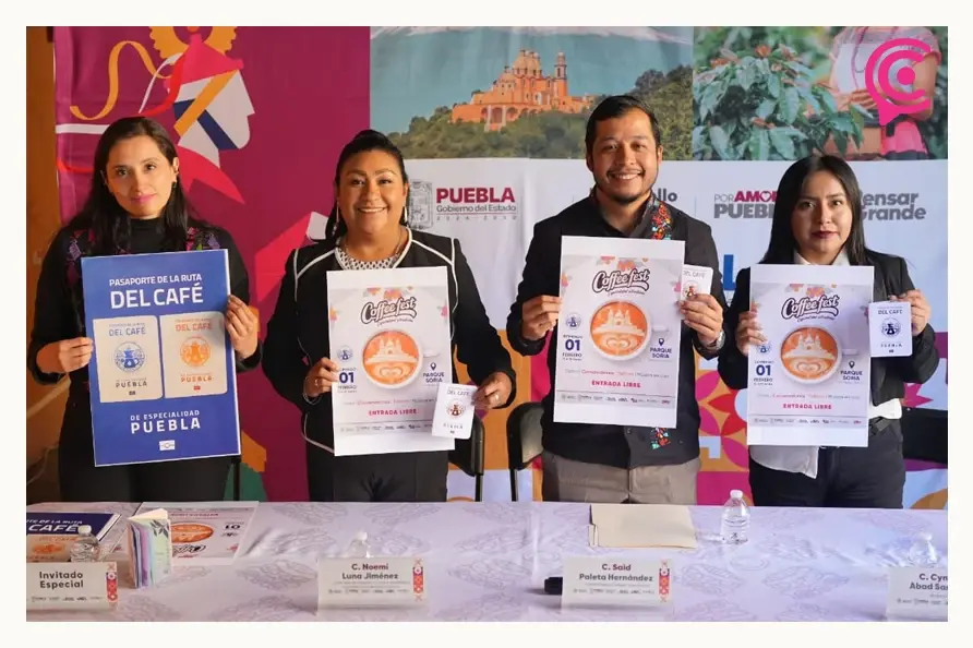 San Pedro Cholula será sede del "Coffee Fest: Especialidad y Tradición"; fechas, horario y actividades