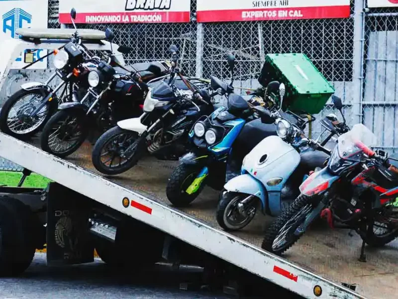 Ayuntamiento de Puebla decomisa 42 motocicletas vinculadas al crimen durante Operativo Centinela