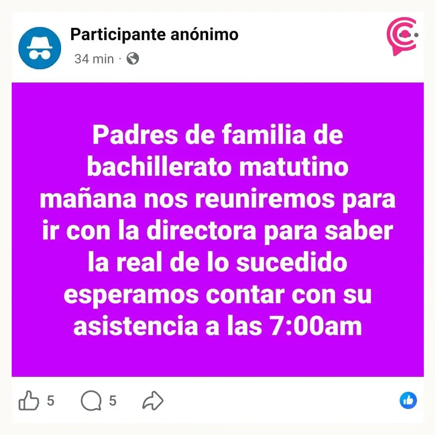 Padres de familia denuncian acoso de maestros contra alumnas del BINE Puebla