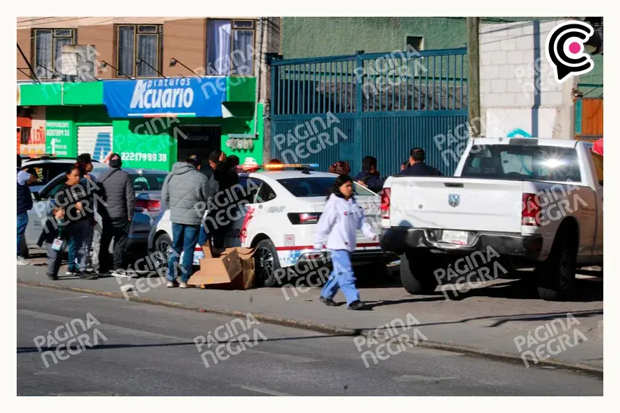 Hombre murió por infarto en Castillotla; cuerpo quedó tendido en el carril de RUTA Puebla