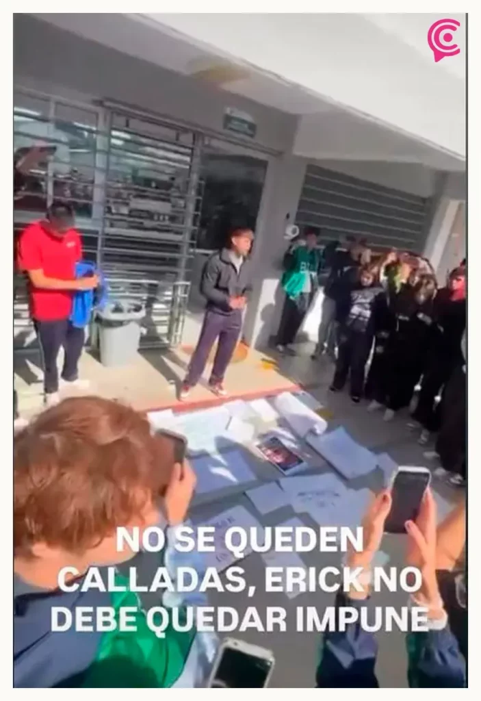 BINE Puebla enfrenta protesta estudiantil por denuncias de acoso
